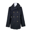 Unisex S.T.I - Wool coat, size 36 - Black ()