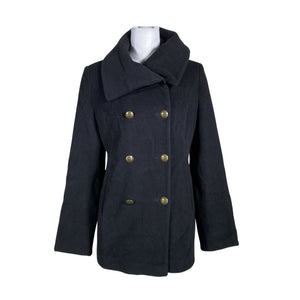 Unisex S.T.I - Wool coat, size 36 - Black (1)