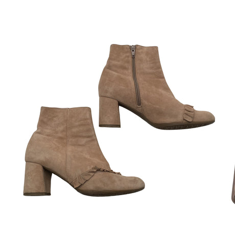 Unisex Wonders - Ankle boots, size 38 - Beige ()