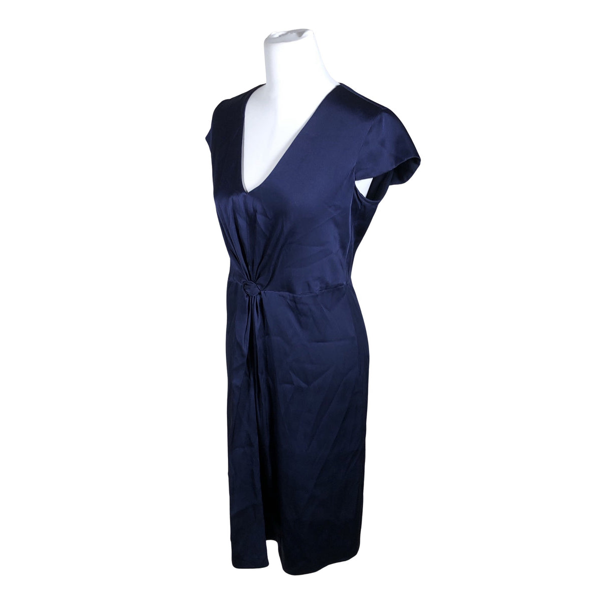 Unisex Armani Collezioni - Schiffon dress, size 38 - Blue (4)