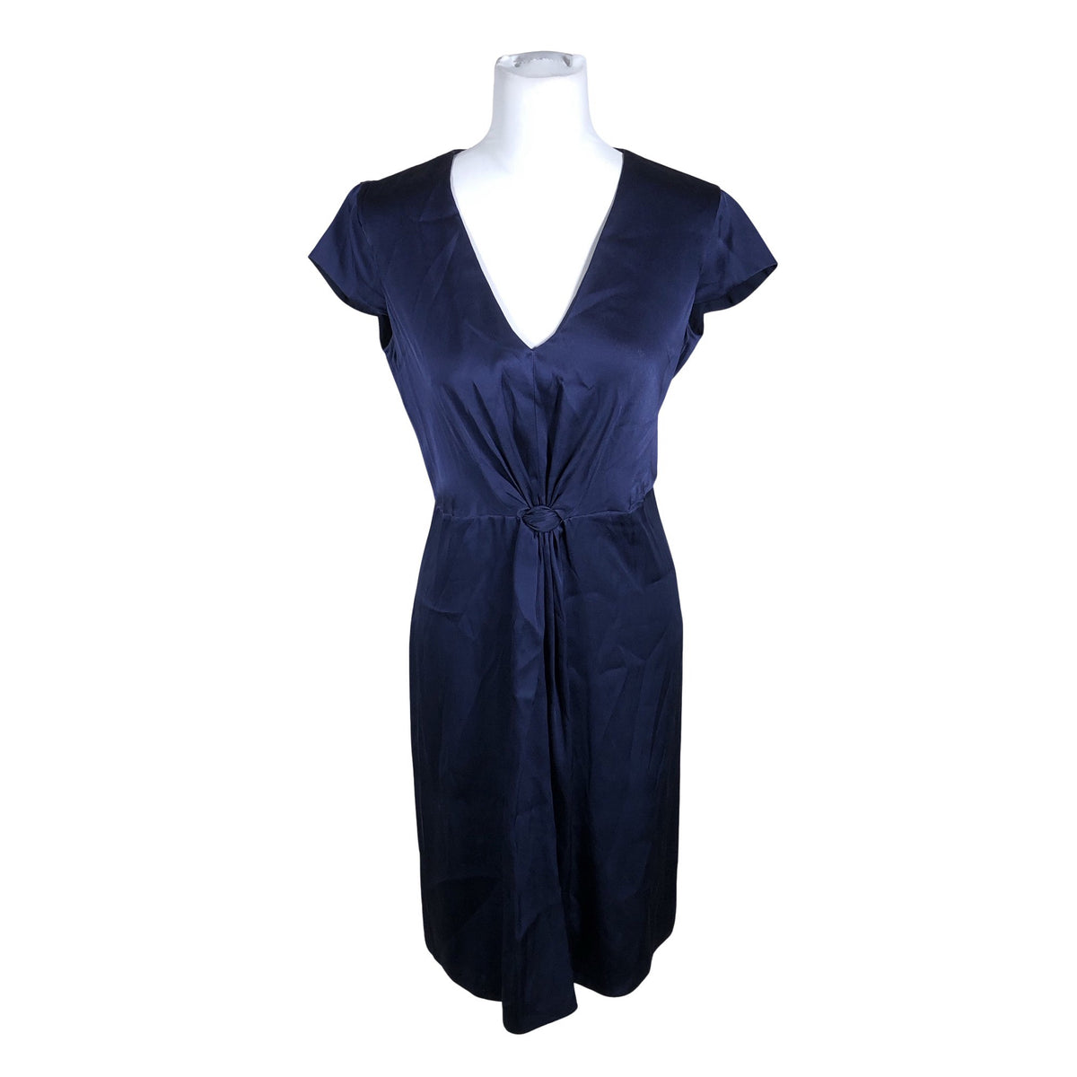Unisex Armani Collezioni - Schiffon dress, size 38 - Blue (2)