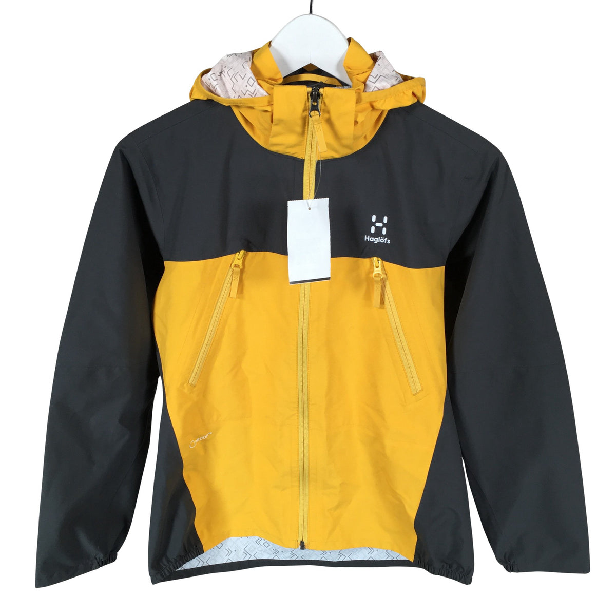 Unisex Haglöfs - Outdoor jacket, size 152 - 158 - Yellow (1)