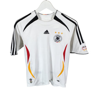 Unisex Adidas - Sports shirt, short sleeve, size 158 - 164 - White (1)