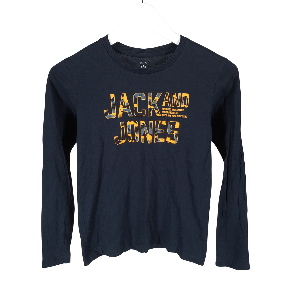 Unisex Jack & Jones - Tricot shirt, size 146 - 152 - Blue (1)