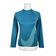 Unisex Nike - Sports shirt, long sleeve, size 40 - Turquoise ()
