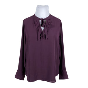 Unisex Comma - Blouse, size 44 - Wine red (1)