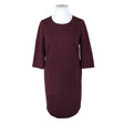 Unisex Gerry Weber - Tricot dress, size 42 - Wine red ()