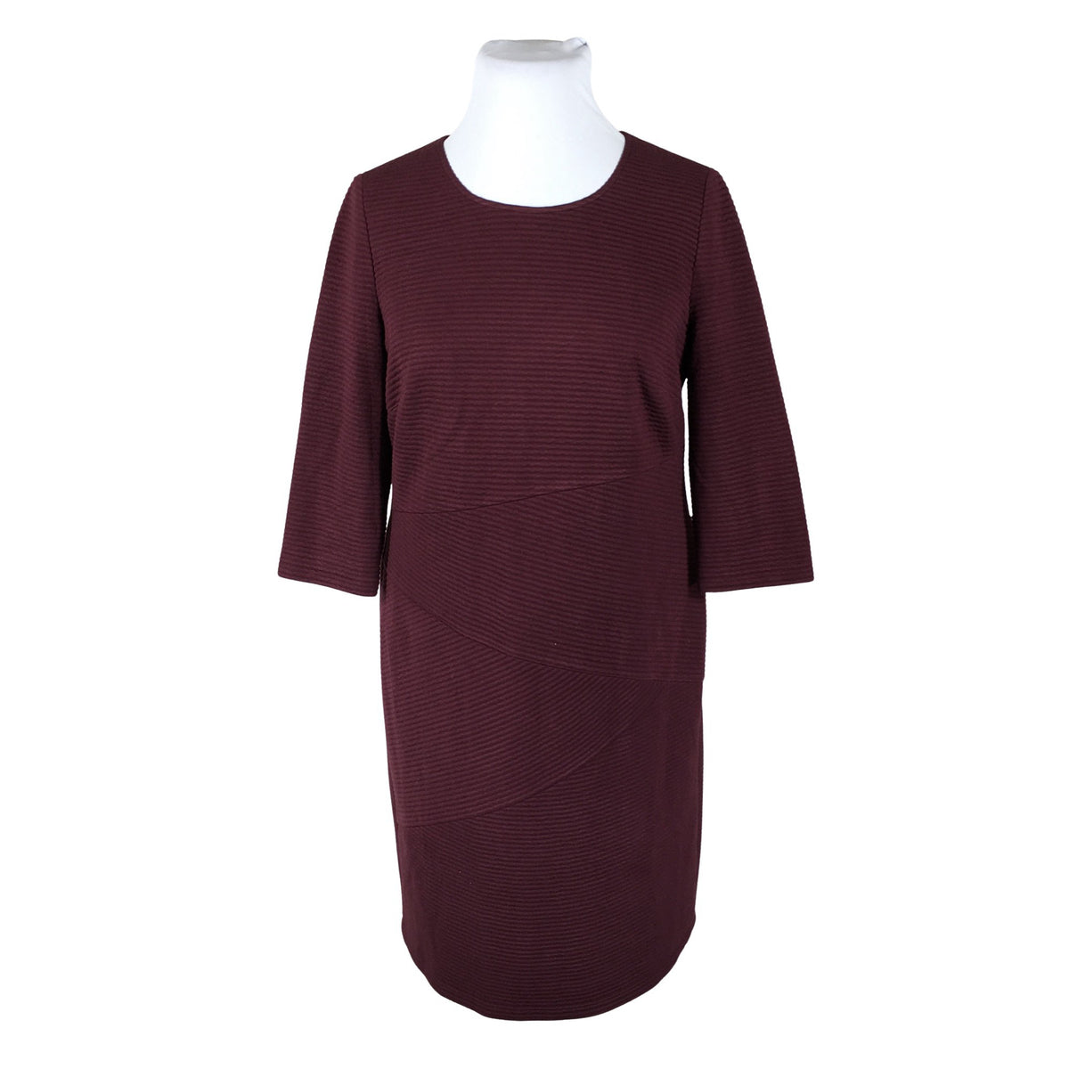 Unisex Gerry Weber - Tricot dress, size 42 - Wine red (1)