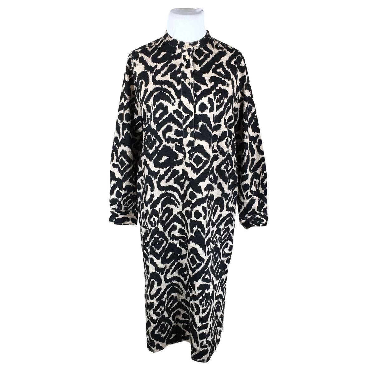 Unisex Part two - Schiffon dress, size 42 - Beige (1)