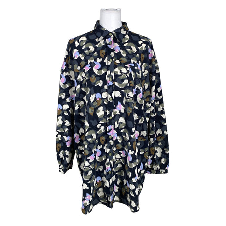 Unisex Nümph - Schiffon tunic, size 40 - Blue ()