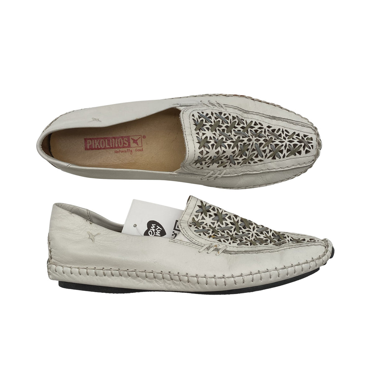 Unisex Pikolinos - Loafers, size 36 - White (1)
