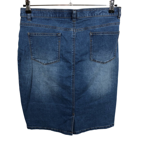 Unisex Simply Be. - Denim skirt, size 44 - Blue (2)
