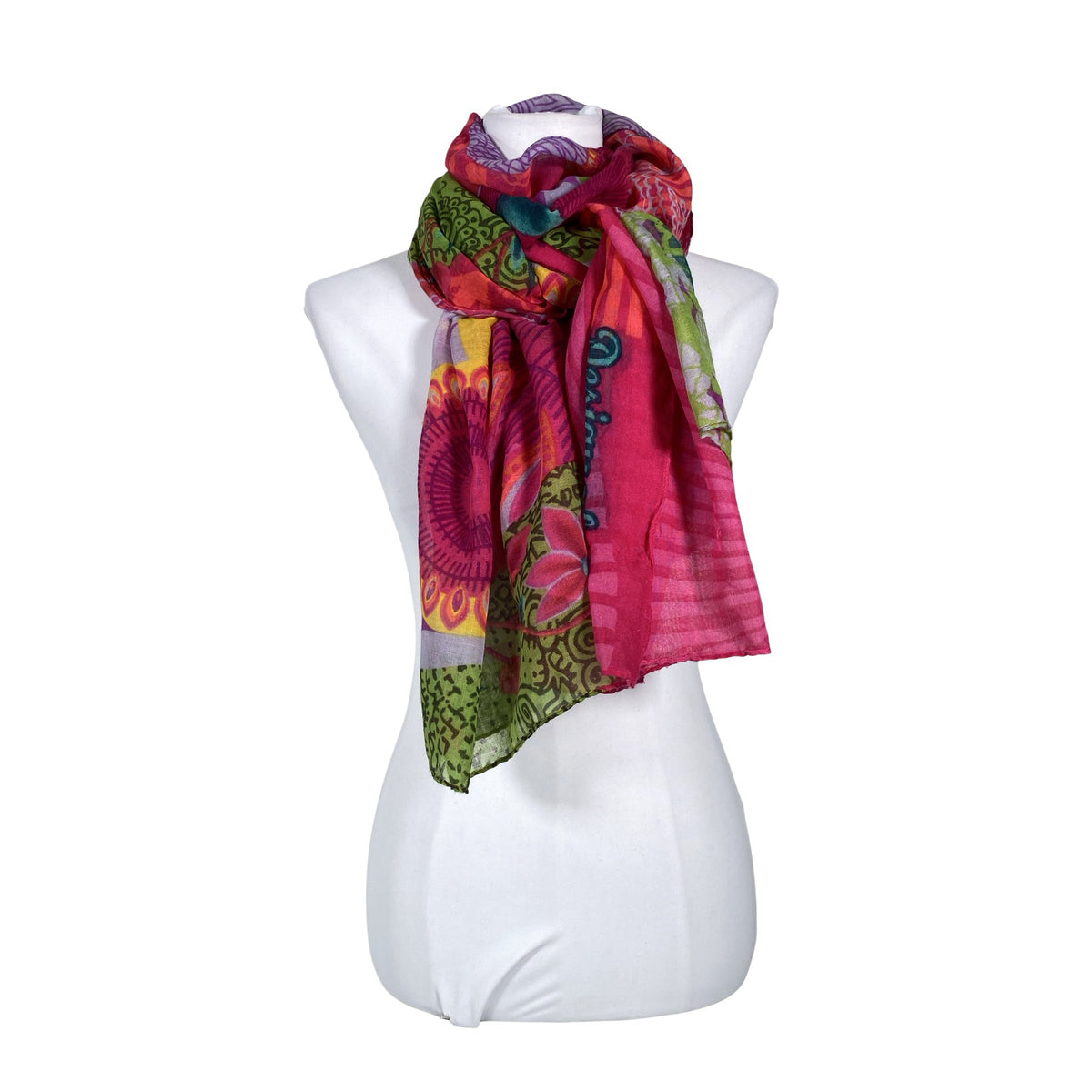 Unisex Desigual - Scarf, size Maxi - Pink (1)