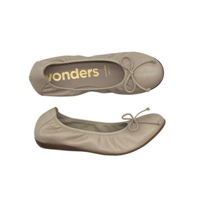 Unisex Wonders - Ballerinas, size 39 - Beige (1)
