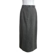 Unisex Part two - Fabric skirt, size 40 - Gray ()