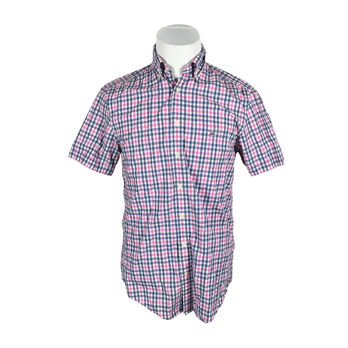 Unisex Gant - Collared shirt, size M - Blue (1)