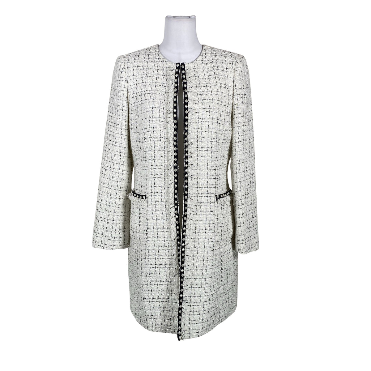Unisex Tahari Arthur S.Levine - Jacket, size 38 - White (1)