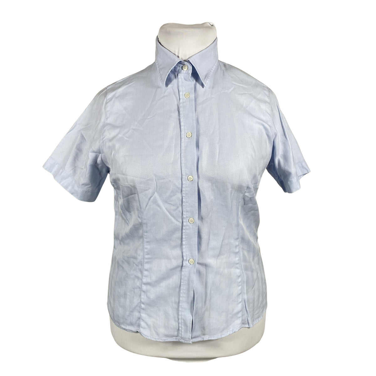 Unisex Stenströms - Short-sleeved blouse, size 42 - Light blue (1)