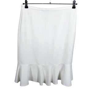 Unisex Gerry Weber - Fabric skirt, size 40 - White (1)