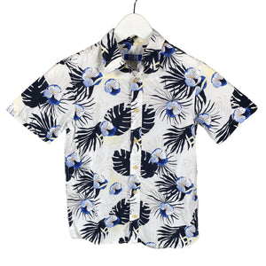 Unisex Jack & Jones - Collared shirt, size 146 - 152 - Blue (1)