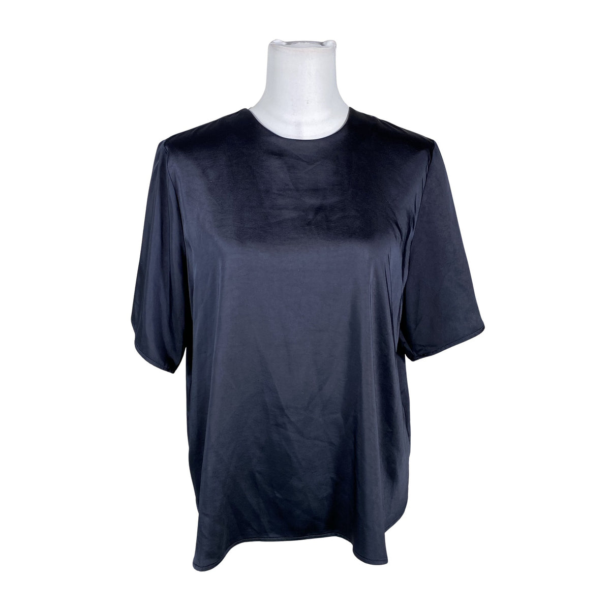 Unisex Samsoe&Samsoe - Short-sleeved blouse, size 38 - Blue (1)