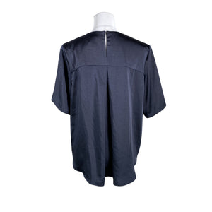 Unisex Samsoe&Samsoe - Short-sleeved blouse, size 38 - Blue (2)