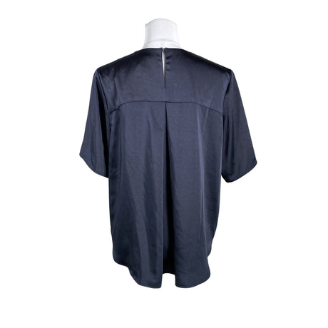 Unisex Samsoe&Samsoe - Short-sleeved blouse, size 38 - Blue (2)