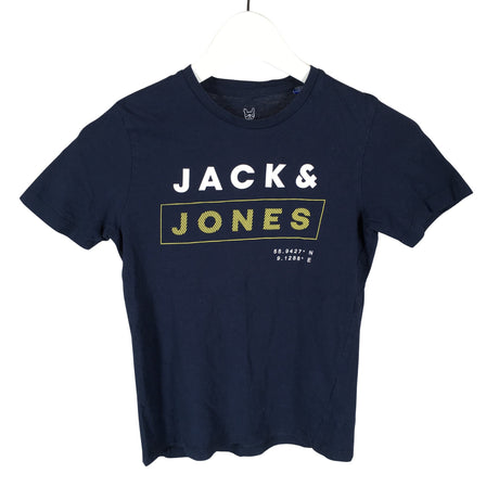 Unisex Jack & Jones - T-shirt, size 146 - 152 - Blue ()