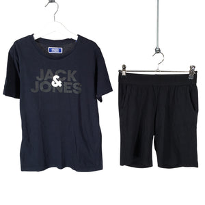 Unisex Jack & Jones - T-shirt, size 146 - 152 - Blue (1)
