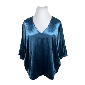 Unisex Lindex - Party shirt, size 46 - Blue (1)