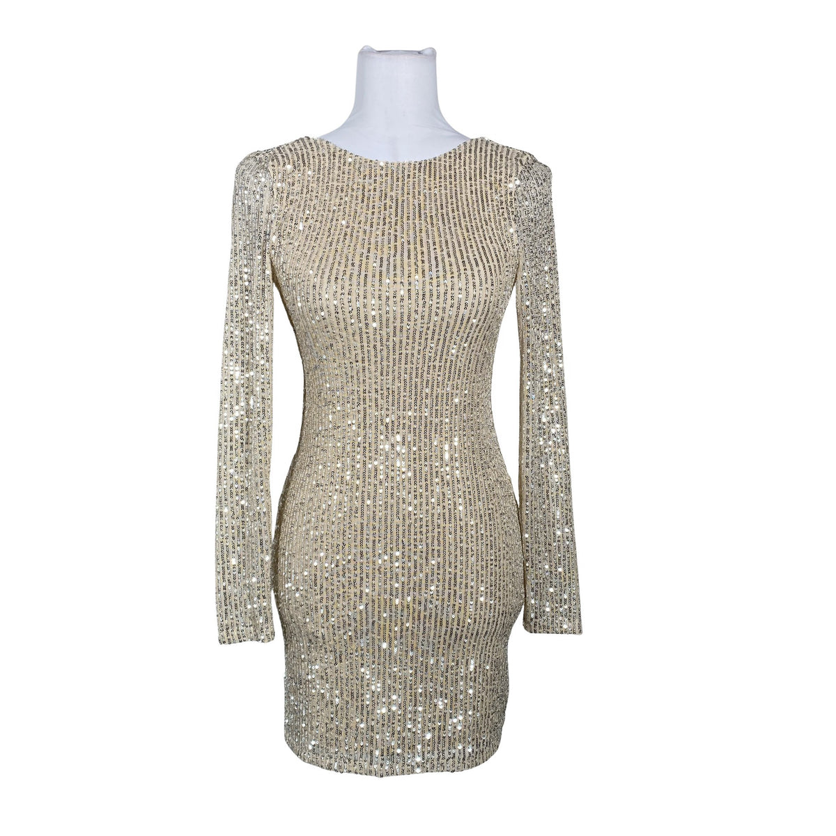 Unisex Abercrombie&Fitch - Party dress, size 32 - Beige (1)