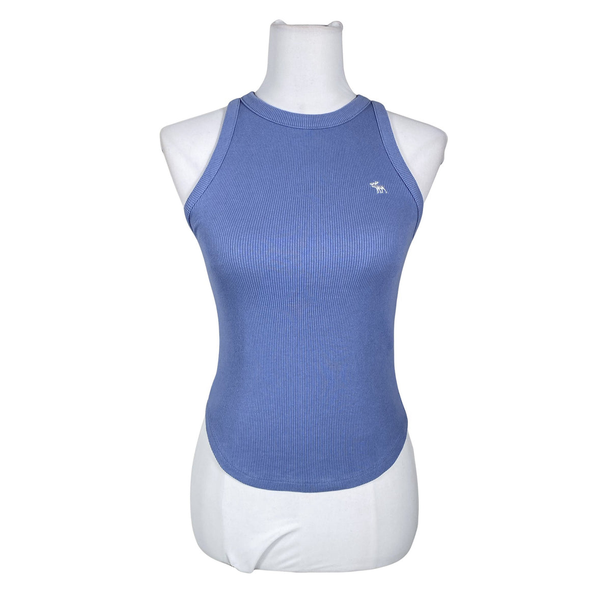 Unisex Abercrombie&Fitch - Tricot tank top, size 34 - Blue (1)