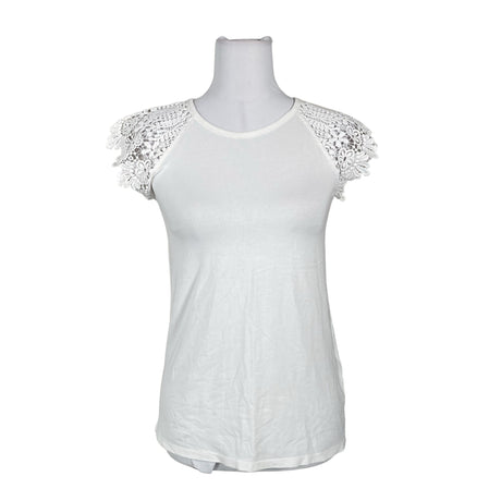 Unisex Esprit - Short-sleeved blouse, size 34 - White ()