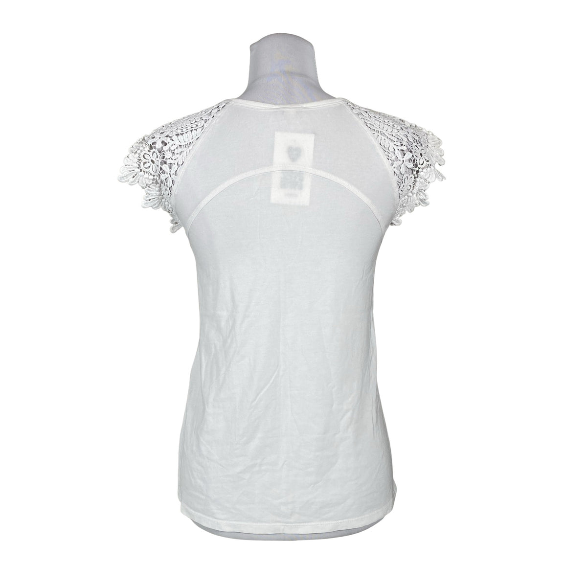 Unisex Esprit - Short-sleeved blouse, size 34 - White (2)