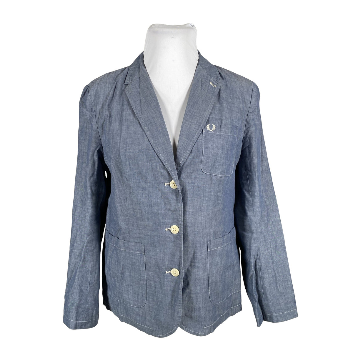 Unisex Fred Perry - Jacket, size 42 - Blue (1)