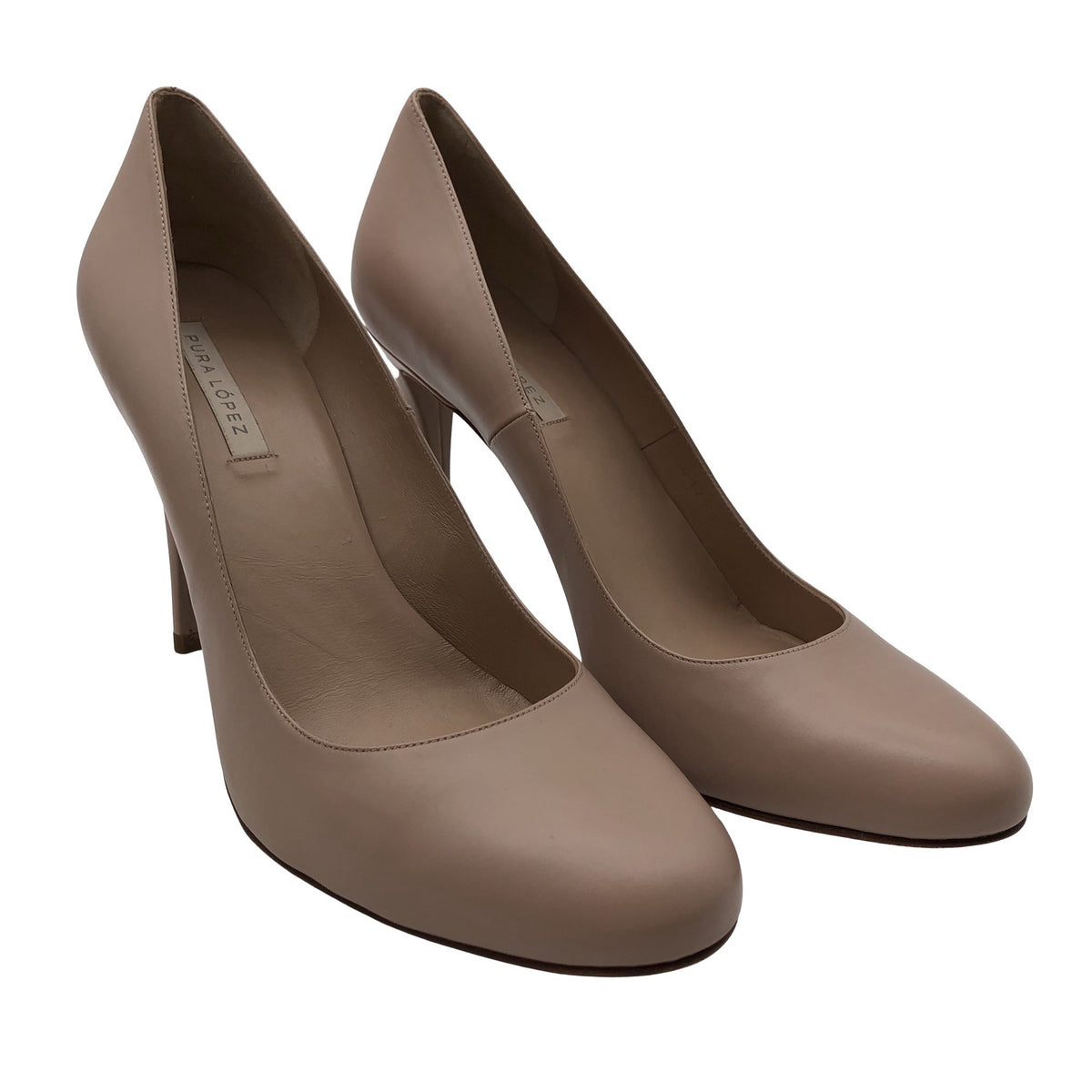 Unisex Pura López - High heels, size 40 - Beige (2)