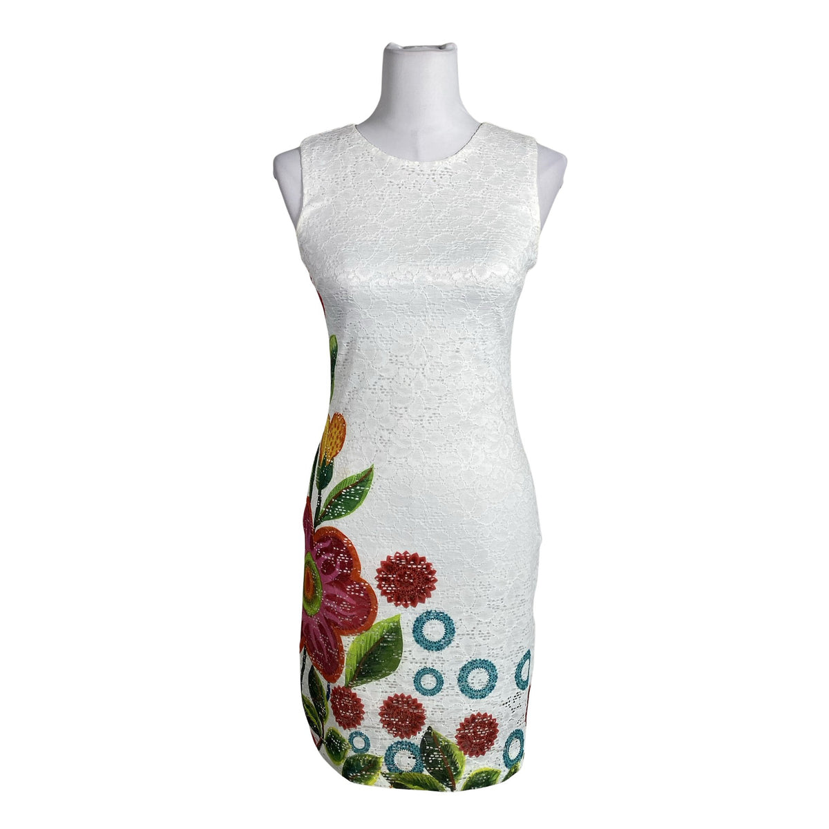 Unisex Desigual - Dress, size 36 - White (1)