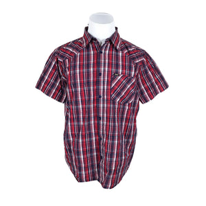 Unisex James - Collared shirt, size XL - Red (1)