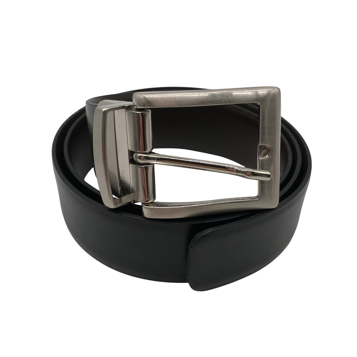 Unisex Ibex - Leather belt, size Ei kokoa - Black (1)