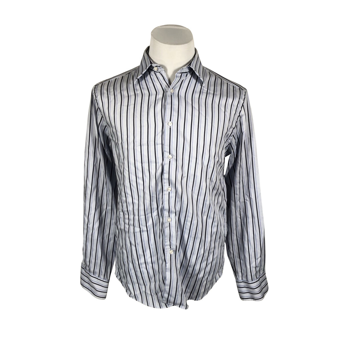 Unisex Riley - Collared shirt, size M - Light blue (1)