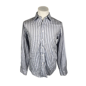 Unisex Riley - Collared shirt, size M - Light blue (1)