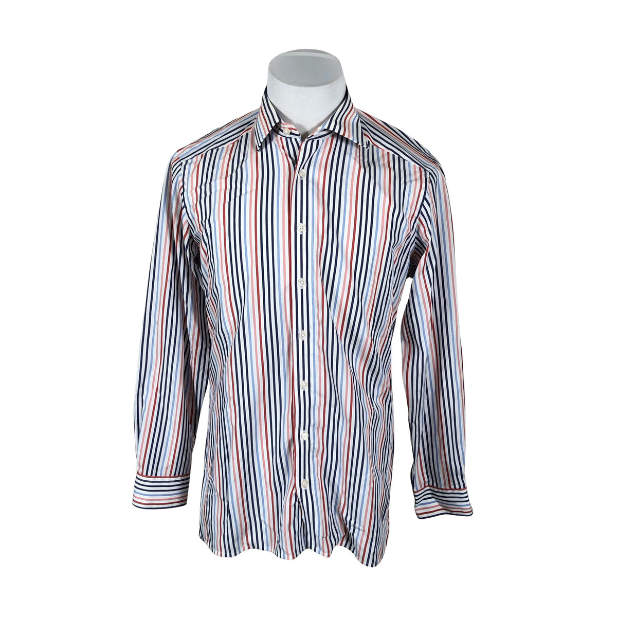 Unisex Olymp - Collared shirt, size M - White (1)
