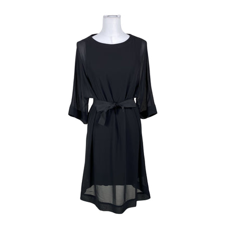 Unisex Your Face - Schiffon dress, size 36 - Black ()