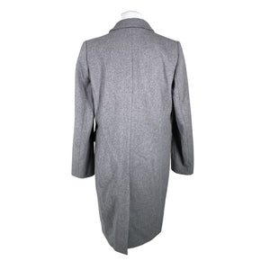Unisex Benetton - Wool coat, size 38 - Gray (3)