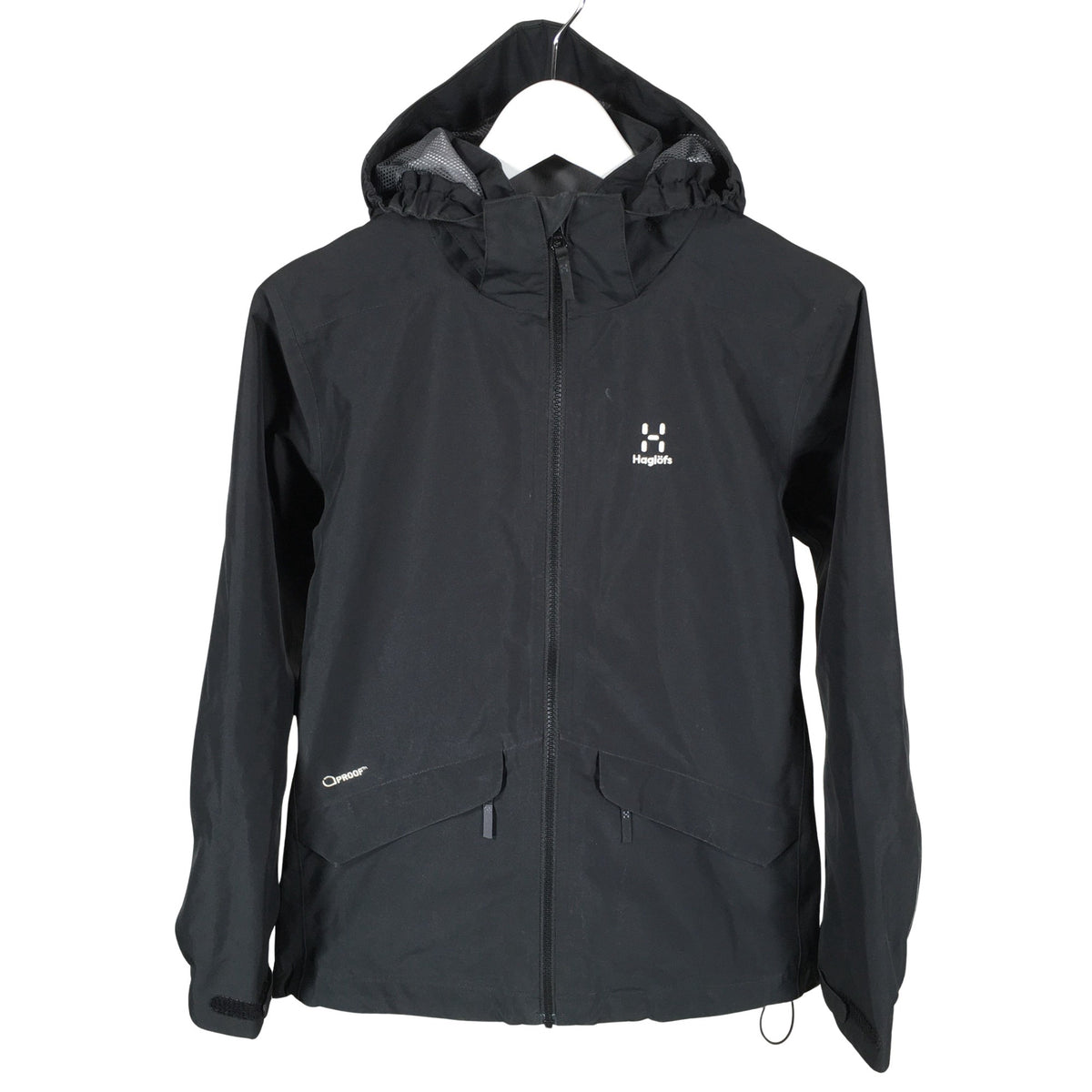 Unisex Haglöfs - Spring/Fall jacket, size 158 - 164 - Black (1)