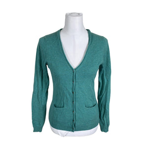 Unisex Repeat - Cardigan, size 38 - Green (1)