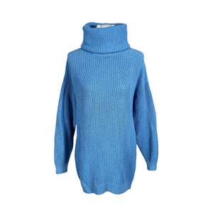 Unisex Charlotte Eskildsen - Knit tunic, size 36 - Light blue (1)