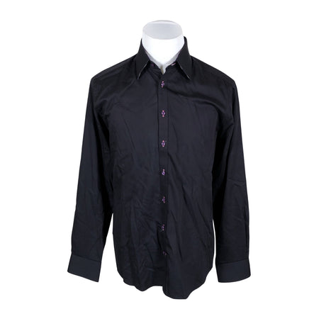 Unisex Bruun & Stengade - Collared shirt, size L - Blue ()