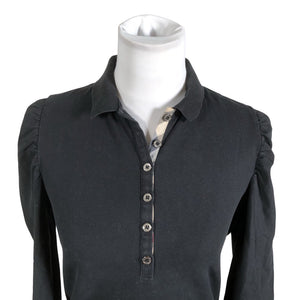 Unisex Burberry - Polo shirt, size 40 - Black (2)