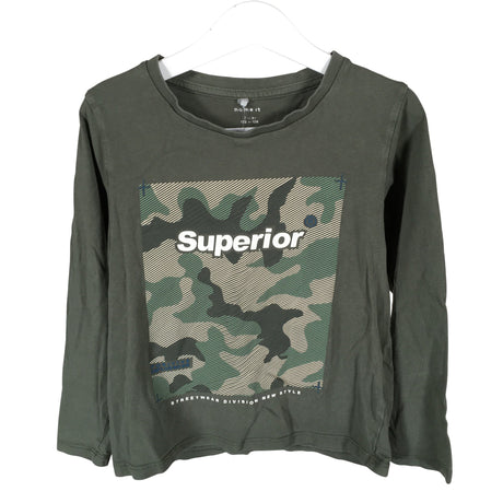 Unisex Name It - Tricot shirt, size 116 - 122 - Green ()